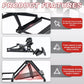 Hottoby Racing Wheel Stand with Seat Fixed Slot Fit Logitech G29 G920 G923 T300