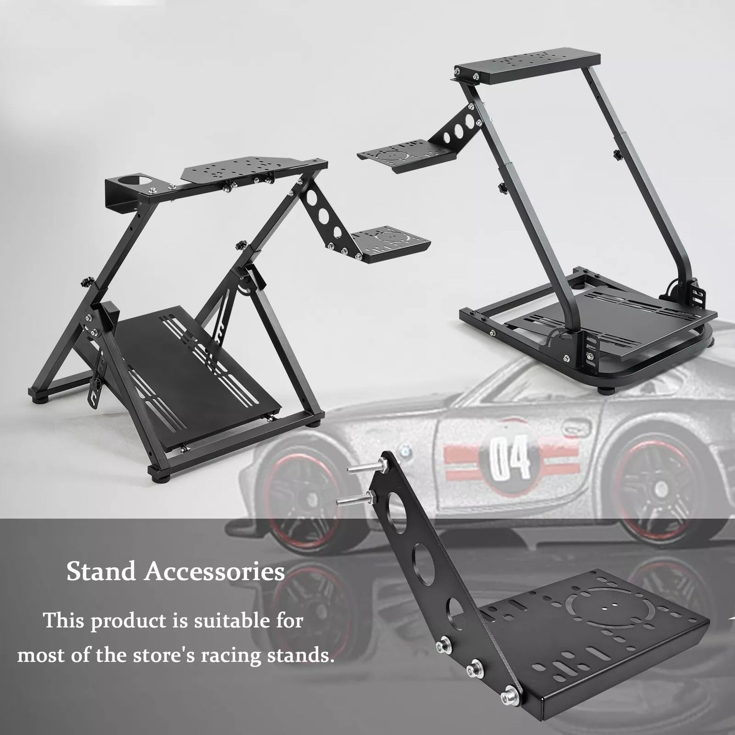 Hottoby Upgrade Racing Shifter Mounting Accessories Fit for Racing Wheel Stand