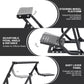 Hottoby Sim Racing CockpitWheel Stand Adjustable Fit Logitech G29 G920 Fanatec