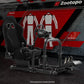 Zootopo Racing Driving Simulator Cockpit with Black Seat Stability Upgrade Fit for Logitech/Thrustmaster/Fanatec G27,G29,G920,G923,T300RS &CSL-DD Wheel Frame,No Steering Wheel,Pedal,Handbrake