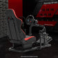Zootopo G920 Racing Simulator Cockpit with Red Seat Frame Large Round Tube Stable and Adjustable Racing Wheel Stand Fit for Logitech G25 G27 G29 G920 Thrustmaster T80 T150 Wheel, Pedals and Shifter Not Include