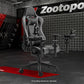 Zootopo Flight Racing Simulator Cockpit with Seat Adjustable&Shifter Platform Upgrade Fit for Logitech/Thrustmaster/Hotas Warthog G29,G920,Multi-Function&Office Use,No Throttle,Joystick,Pedal