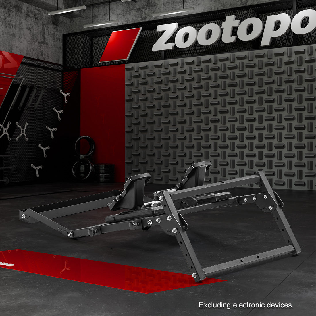 Zootopo Flight and Racing Wheel Stand Proprietary Accessories Fit for Chair Mount Compatible with Logitech/Thrustmaster/PXN/MOZA G27 G29 G920 G923 T248 T300RS GT R5,without Pedal