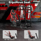 Zootopo 8040 Aluminum Profile Racing Simulaor Cockpit with Red Seat & Triple Display Stand Fit for Logitech/Thrustmaster/Fanatec G920,G923&T80 Professional,F1 Trunk,No Handbrake,Pedals,Steering Wheel