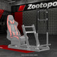 Zootopo 4040 Aluminum Profile Monitor Stand for Racing Simulator Cockpit Compatible with 27-65 Inch Display TV Mount,Adjustable Height,No Steering Wheel,Shift Lever,Pedals,TV,Seat and Cockpit