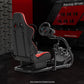 Zootopo Adjustable Racing Cockpit Red Seat Fit for Logitech, Thrustmaster,G923,G920,Wheel Shifter Pedals Not Included