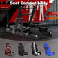 Zootopo 8040 Aluminum Profile Racing Simulaor Cockpit Fit for Logitech/Thrustmaster/Fanatec/Moza G920,G923 Professional&Expandability,F1 Trunk,No Seat,Handbrake,Pedals,Steering Wheel
