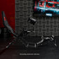Zootopo Foldable X-Design Rig Racing Simulator Cockpit Frame  With Seat- Direct Drive Compatible Fit for Logitech/Thrustmaster/Fanatec G29 G920 G923 T248 T300 Not Included Wheel Shifter and Pedals