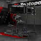 Zootopo Racing Driving Simulator Cockpit with with Triple Monitor Mount Fit for Logitech/Thrustmaster/Fanatec G27,G29,G920,G923,T300RS &CSL-DD Wheel Frame,No Steering Wheel,Pedal,Handbrake,Seat